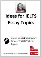 کتاب Ideas for IELTS Essay Topics خانم لیز